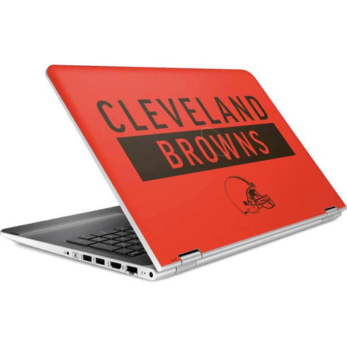 NFL Cleveland Browns Orange Performance Series HP Pavilion Skin